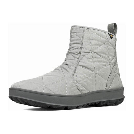 Bogs Women's Snow Boot - Snowday Light Gray Waterproof Low | 72239-050 ,