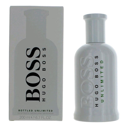 Boss Bottled Unlimited by Hugo Boss, 6.7 oz Eau De Toilette Spray for Men ,