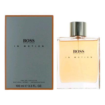 Boss in Motion by Hugo Boss, 3.3 oz Eau De Toilette Spray for Men ,