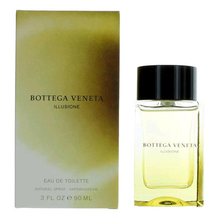 Bottega Veneta Illusione by Bottega Veneta, 3 oz Eau De Toilette Spray for Men ,