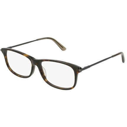 Bottega Veneta Men's Eyeglasses - Havana Ruthenium Frame | BOTTEGA VENETA BV0187O 006 ,
