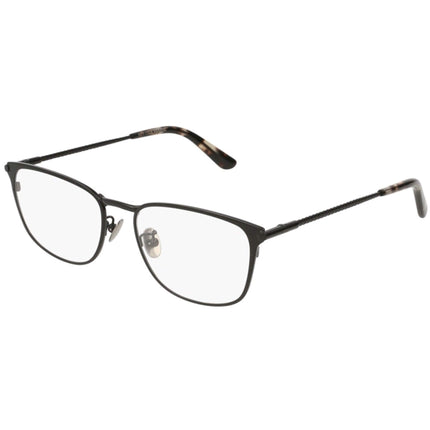 Bottega Veneta Men's Eyeglasses - Metal Rectangular Frame | BOTTEGA VENETA BV0186O 001 ,