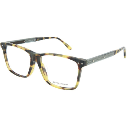 Bottega Veneta Men's Eyeglasses - Square Full Rim Frame | BOTTEGA VENETA BV0130OA 005 ,