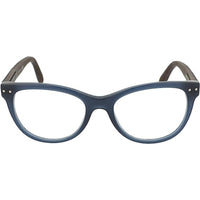 Bottega Veneta Women's Eyeglasses - Shiny Blue Cat Eye | BOTTEGA VENETA BV0009O 008 ,
