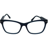 Bottega Veneta Women's Eyeglasses - Shiny Blue Square | BOTTEGA VENETA BV0016O 008 ,
