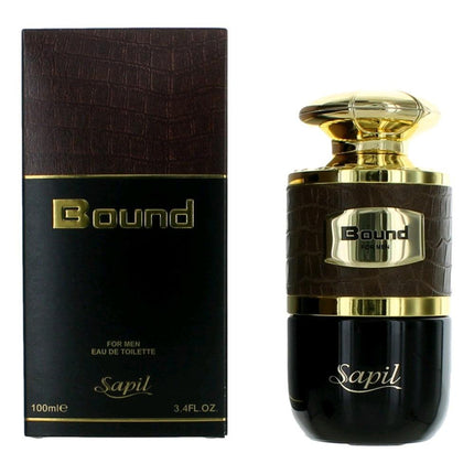 Bound by Sapil, 3.4 oz Eau De Toilette Spray for Men ,