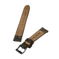 Brentwood Caramel 16 mm Wide Genuine Lizard Leather Band ,