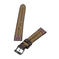 Brentwood Pink 16 mm Wide Genuine Lizard Leather Band ,