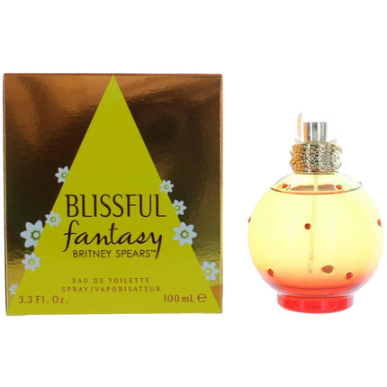 Britney Spears Women's Eau De Toilette Spray - Blissful Fantasy Authentic, 3.3 oz ,
