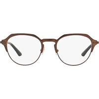 Brooks Brothers Men's Eyeglasses - Matte Light Gold Metal Round Frame | BB1082 6102 ,