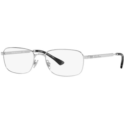Brooks Brothers Men's Eyeglasses - Silver Rectangular Full Rim Frame | 0BB1080T 1259T ,