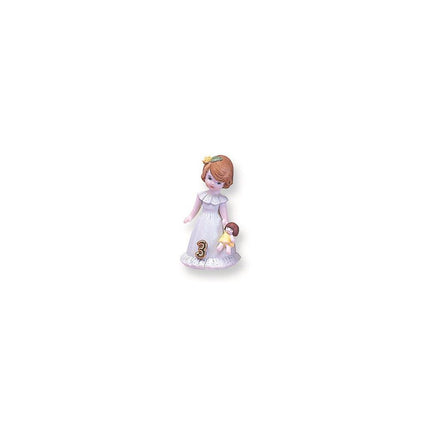 Brunette Age 3 Porcelain Figurine ,