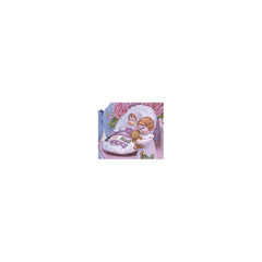 Brunette Newborn Baby Porcelain Figurine