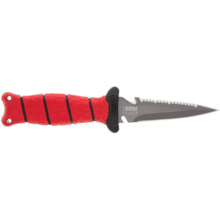 Bubba Blade Dive Knife - Razor Shard Edge Non Slip Grip Handle Pointed | BB1-1107806 ,