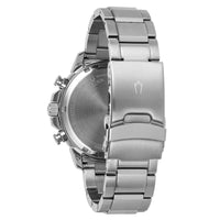 Bulova Men's Chronograph Dive Watch - Marine Star Quartz Black Dial | 96B272 ,