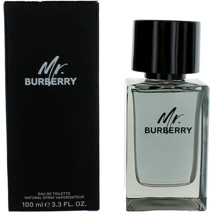 Burberry Men's Eau De Toilette Spray - Mr. Woody and Herbal Fragrance, 3.3 oz ,