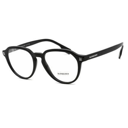 Burberry Men's Eyeglasses - Black Round Full Rim Frame Clear Demo Lens | 0BE2368 3001 ,