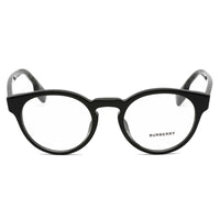 Burberry Men's Eyeglasses - Black Round Plastic Frame Clear Demo Lens - 0BE2354F 3996 ,