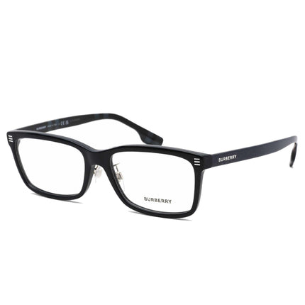 Burberry Men's Eyeglasses - Blue Rectangular Frame Clear Demo Lens | 0BE2352F 3988 ,