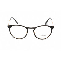 Burberry Men's Eyeglasses - Clear Lens Black Metal Round Shape Frame | BE1360 1017 ,