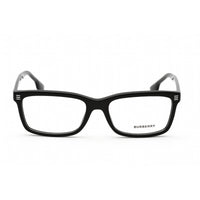 Burberry Men's Eyeglasses - Clear Lens Black Plastic Rectangular Frame | 0BE2352 3001 ,