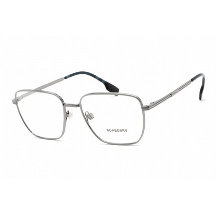 Burberry Men's Eyeglasses - Clear Lens Gunmetal Metal Square Frame | 0BE1368 1003 ,
