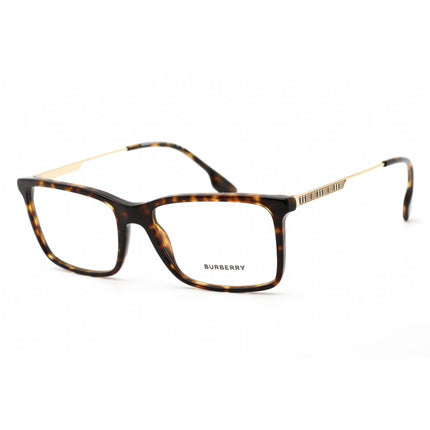 Burberry Men's Eyeglasses - Dark Havana/Light Gold Plastic Rectangular | 0BE2339 3002 ,