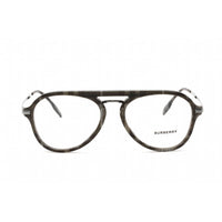 Burberry Men's Eyeglasses - Full Rim Aviator Charcoal Check Plastic | 0BE2377 3804 ,
