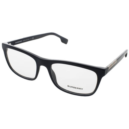 Burberry Men's Eyeglasses - Full Rim Blue Plastic Rectangular Frame | 0BE2334 3961 ,