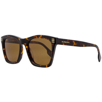 Burberry Men's Sunglasses - Dark Havana Plastic Frame Brown Lens | BE4348F 300283 ,