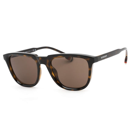 Burberry Men's Sunglasses - Dark Havana Square Frame Brown Lens | 0BE4381U 300273 ,
