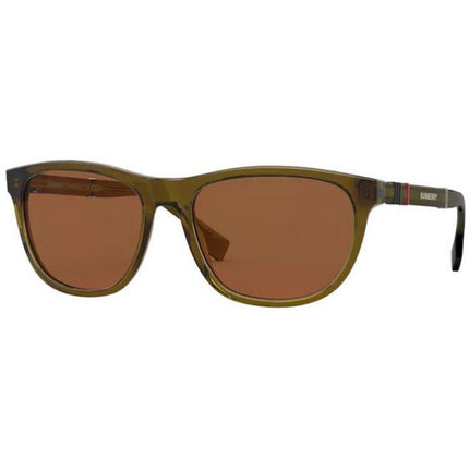 Burberry Men's Sunglasses - Ellis Transparent Olive Frame | BURBERRY 0BE4319F 33567358 ,