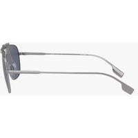 Burberry Men's Sunglasses - Gunmetal Pilot Frame Blue Lens | BURBERRY 0BE3121 10038759 ,