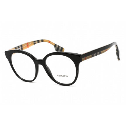 Burberry Unisex Eyeglasses - Clear Lens Black Plastic Round Shape Frame | 0BE2356 3942 ,