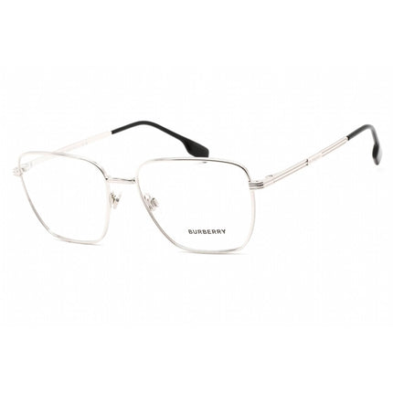 Burberry Unisex Eyeglasses - Clear Lens Silver Metal Square Shape Frame | 0BE1368 1005 ,