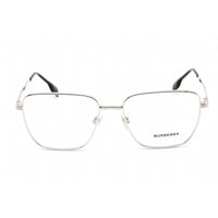 Burberry Unisex Eyeglasses - Clear Lens Silver Metal Square Shape Frame | 0BE1368 1005 ,