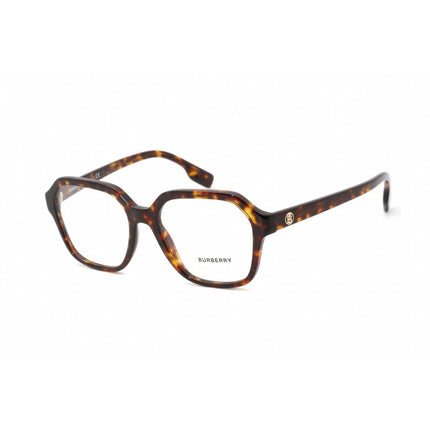 Burberry Unisex Eyeglasses - Dark Havana Plastic Square Shape Frame | 0BE2358 3002 ,