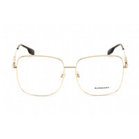 Burberry Unisex Eyeglasses - Full Rim Light Gold Rectangular Frame | 0BE1378D 1109 ,