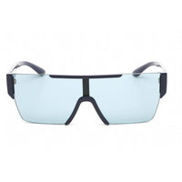 Burberry Unisex Sunglasses - Half Rim Blue Lens Plastic Shield Frame | BE4291 396180 ,