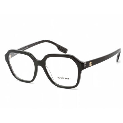Burberry Women's Eyeglasses - Black Print Crystal Frame Clear Lens | 0BE2358 3977 ,