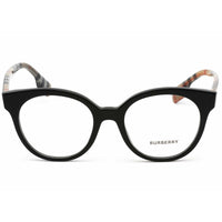 Burberry Women's Eyeglasses - Black Round Full Rim Plastic Frame - 0BE2356F 3942 ,
