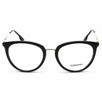 Burberry Women's Eyeglasses - Black Round Plastic Frame Clear Lens | 0BE2331 3001 ,