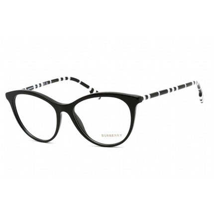 Burberry Women's Eyeglasses - Clear Lens Black Plastic Cat Eye Frame | 0BE2325 4007 ,