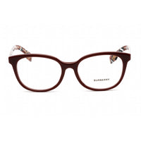 Burberry Women's Eyeglasses - Clear Lens Bordeaux Plastic Oval Frame | 0BE2291 3742 ,