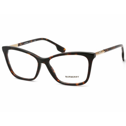 Burberry Women's Eyeglasses - Dark Havana Frame Clear Demo Lens, 55 mm | BE2348 3002 ,