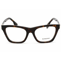 Burberry Women's Eyeglasses - Dark Havana Plastic Cat Eye Frame Demo Lens | 2355 3002 ,