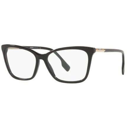 Burberry Women's Eyeglasses - Full Rim Black Plastic Cat Eye Frame | 0BE2348 3001 ,