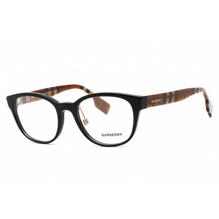 Burberry Women's Eyeglasses - Full Rim Black Plastic Rectangular Frame | 0BE2381D 4041 ,