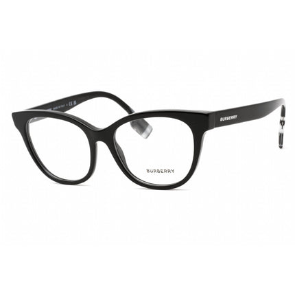 Burberry Women's Eyeglasses - Full Rim Cat Eye Black Plastic Frame | 0BE2375 3001 ,