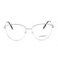 Burberry Women's Eyeglasses - Full Rim Cat Eye Shape Silver Metal Frame | 0BE1376 1005 ,